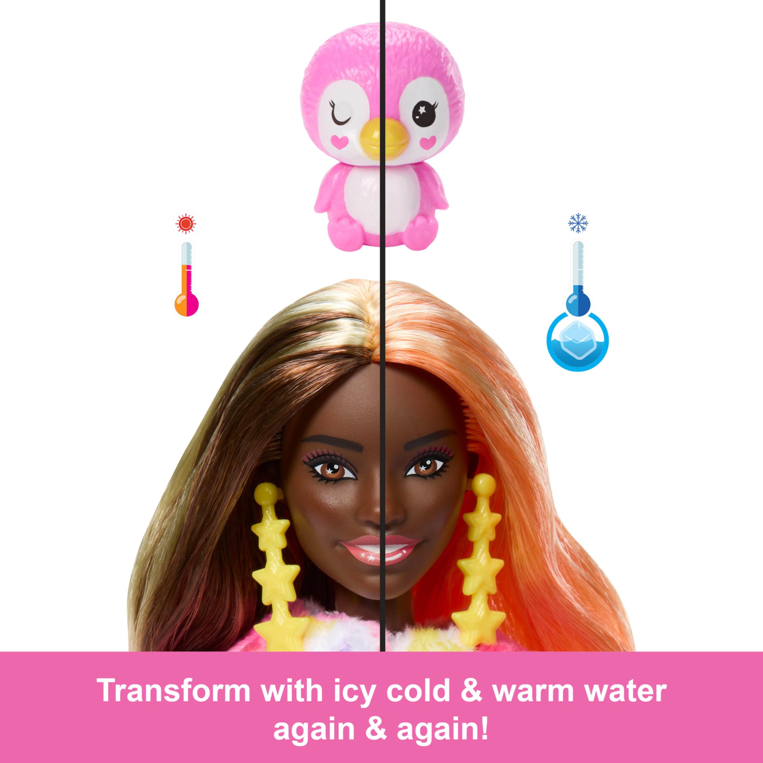 Amazon.com: Barbie Cutie Reveal Doll & Accessories, Color Dream